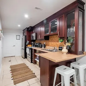 Basement With Private Patio In Davenport Apartment Toronto
